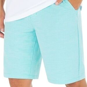 Men’s New Nike Size 38 Hurley H2O-DRI Cutback 21" Shorts Blue Glaze